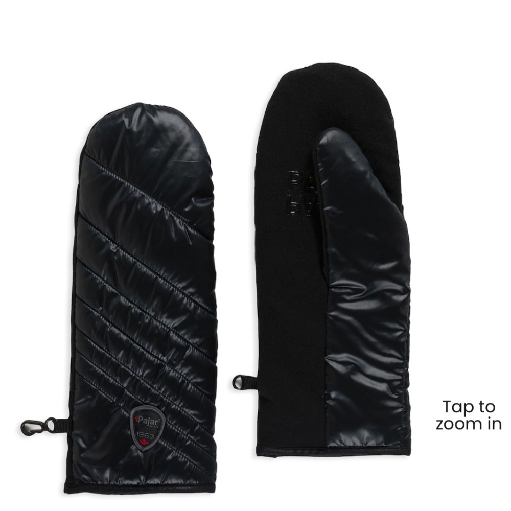 Women’s quilted pearl cire glove with rubber print at palm for a better grip.
